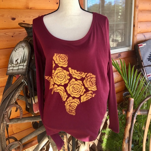 BELLA Yellow Rose of Texas Tunic - Picture 1 of 6